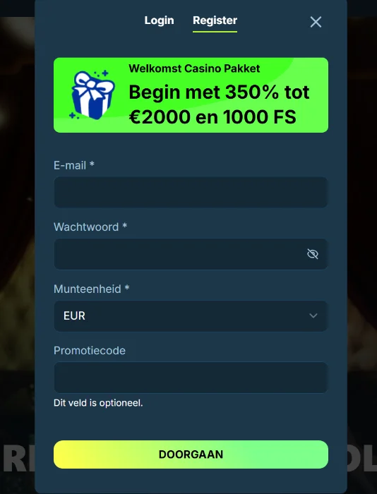Lolo Casino Registratie & Inloggen